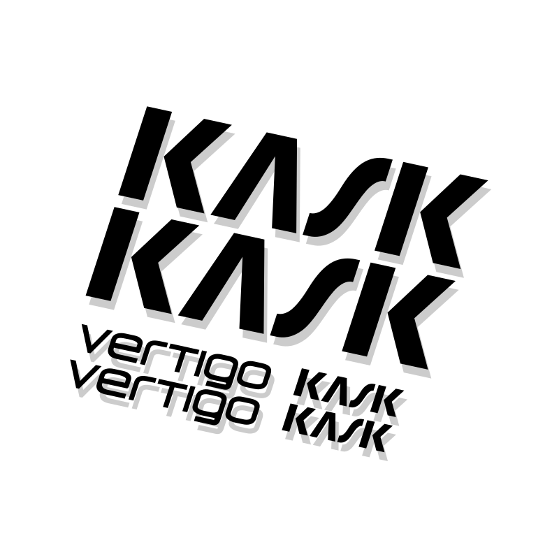 Kask Vertigo Replacement sticker set