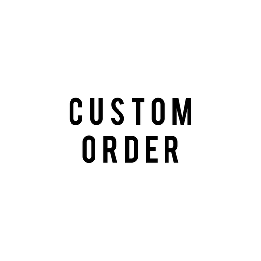 Custom Order - THERACEFORTHECAFE